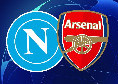 Napoli-Arsenal gratis in streaming: ecco dove vedere la partita di Champions League