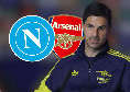 Napoli-Arsenal, sono 23 i convocati di Arteta partiti da Londra: out due calciatori, la lista
