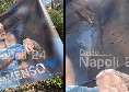 Striscione di sostegno sotto casa per Politano: arriva il bel gesto dell'attaccante del Napoli! | VIDEO CN24
