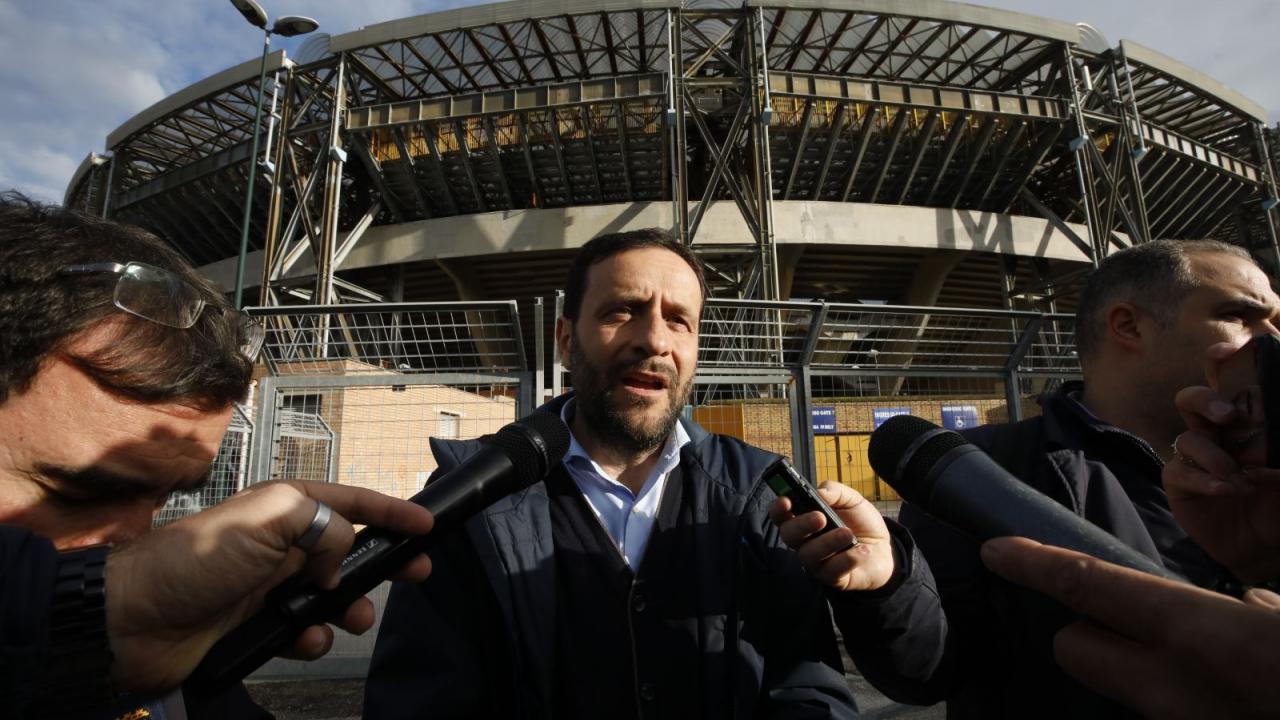 Napoli, il consigliere Borriello: "Stadio Maradona? Ormai si &egrave; capito che De Laurentiis vuole solo la gestione, che sia migliorato con i fondi pubblici"
