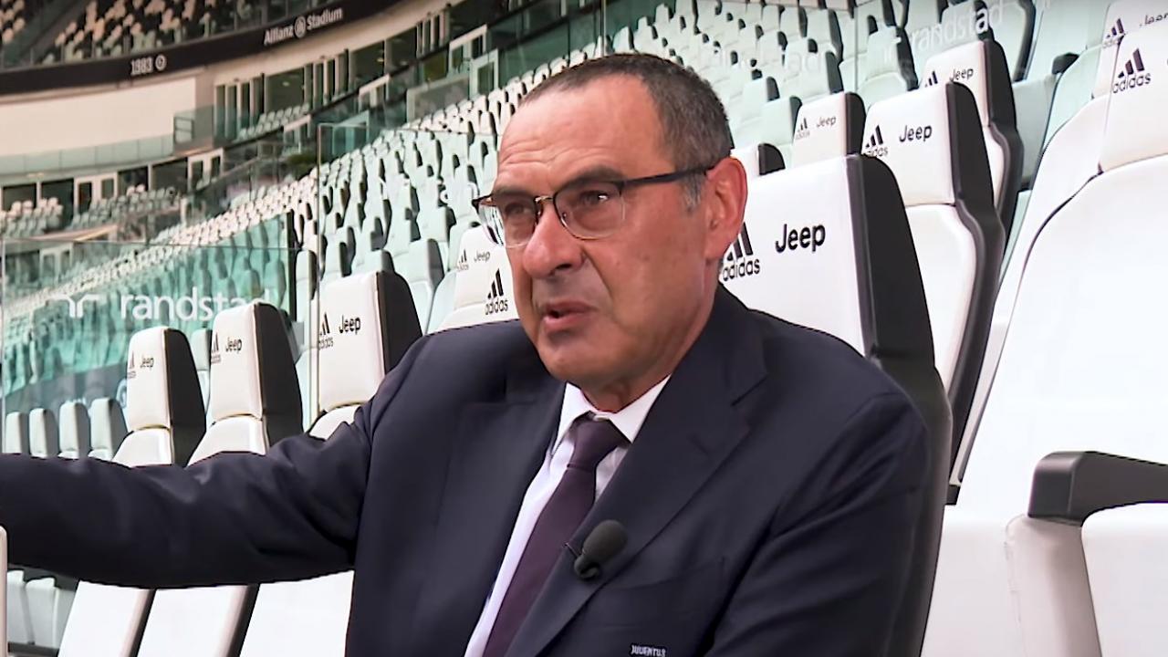 "Speriamo", quando Sarri firm&ograve; con la Juventus: il retroscena svelato da Pedull&agrave;