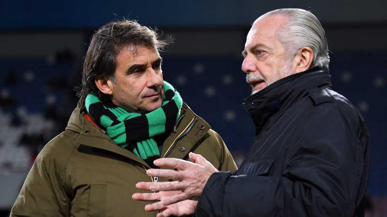 Sassuolo, Carnevali la pensa come De Laurentiis: "Non serve un ex calciatore a capo della Figc. Malag&ograve;? Pu&ograve; essere la figura adatta"