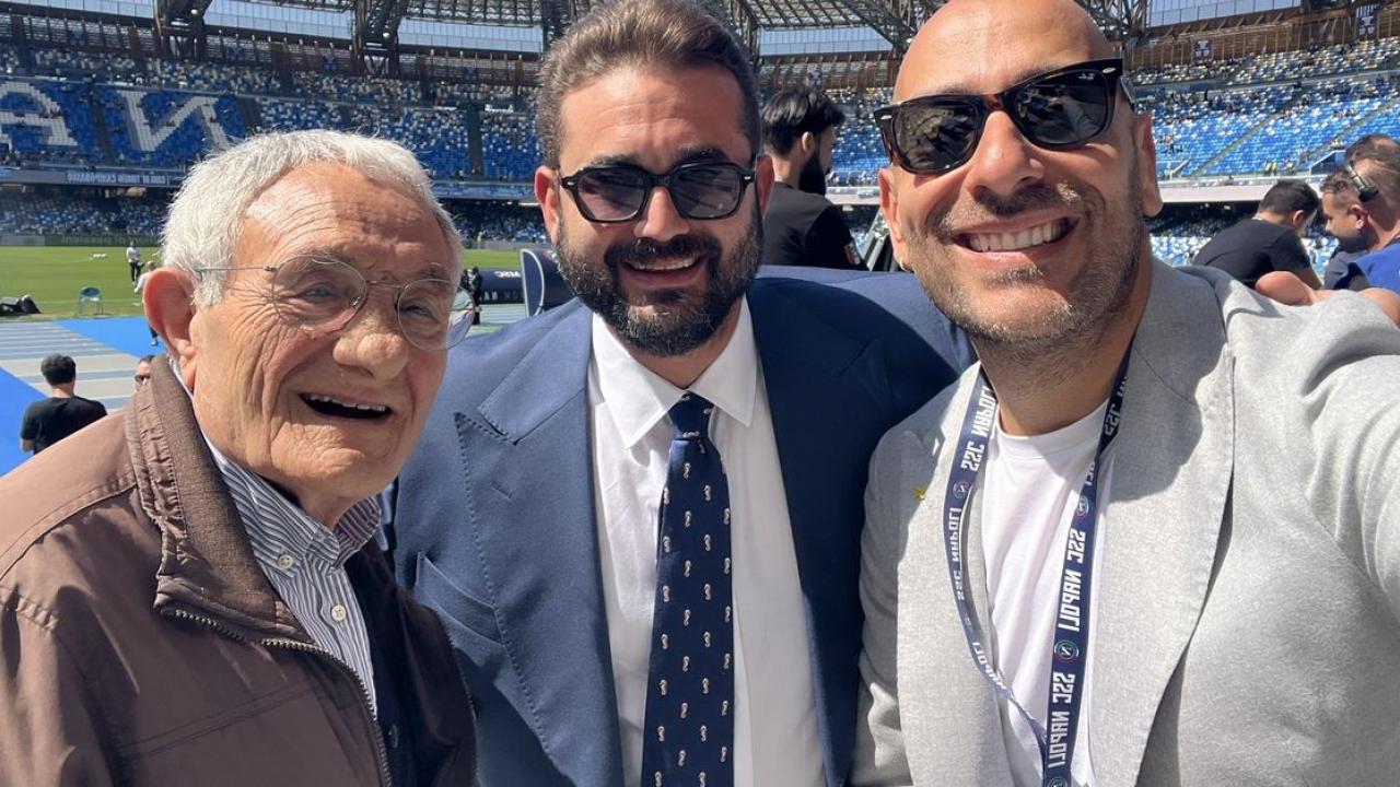 Carmando si commuove alla festa del centenario: &ldquo;I tifosi mi hanno sempre amato, io li amo ancora di pi&ugrave;"