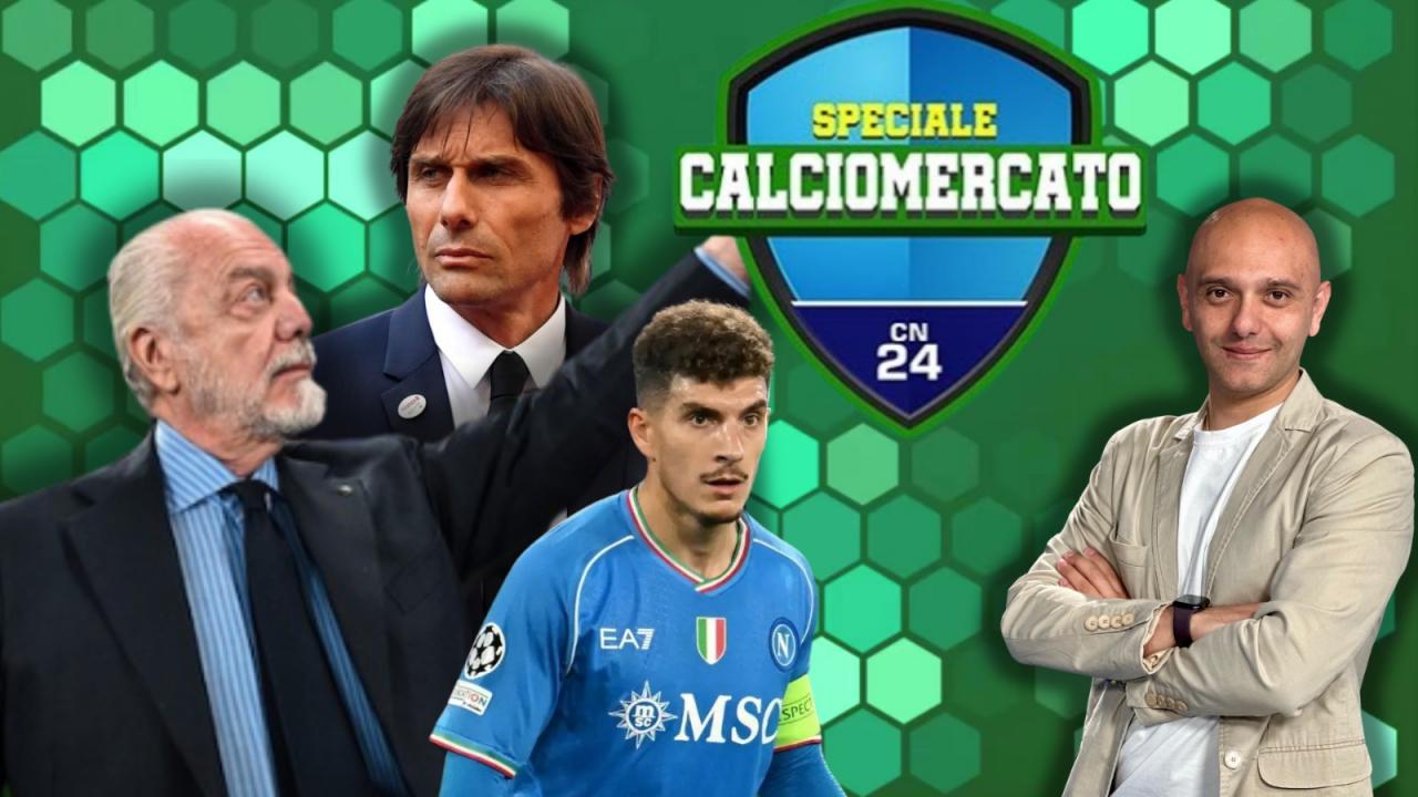 Speciale Calciomercato, in diretta su CalcioNapoli24 alle 20! Napoli scatenato: Hermoso è vicino, le ultime su Buongiorno e Rafa Marìn