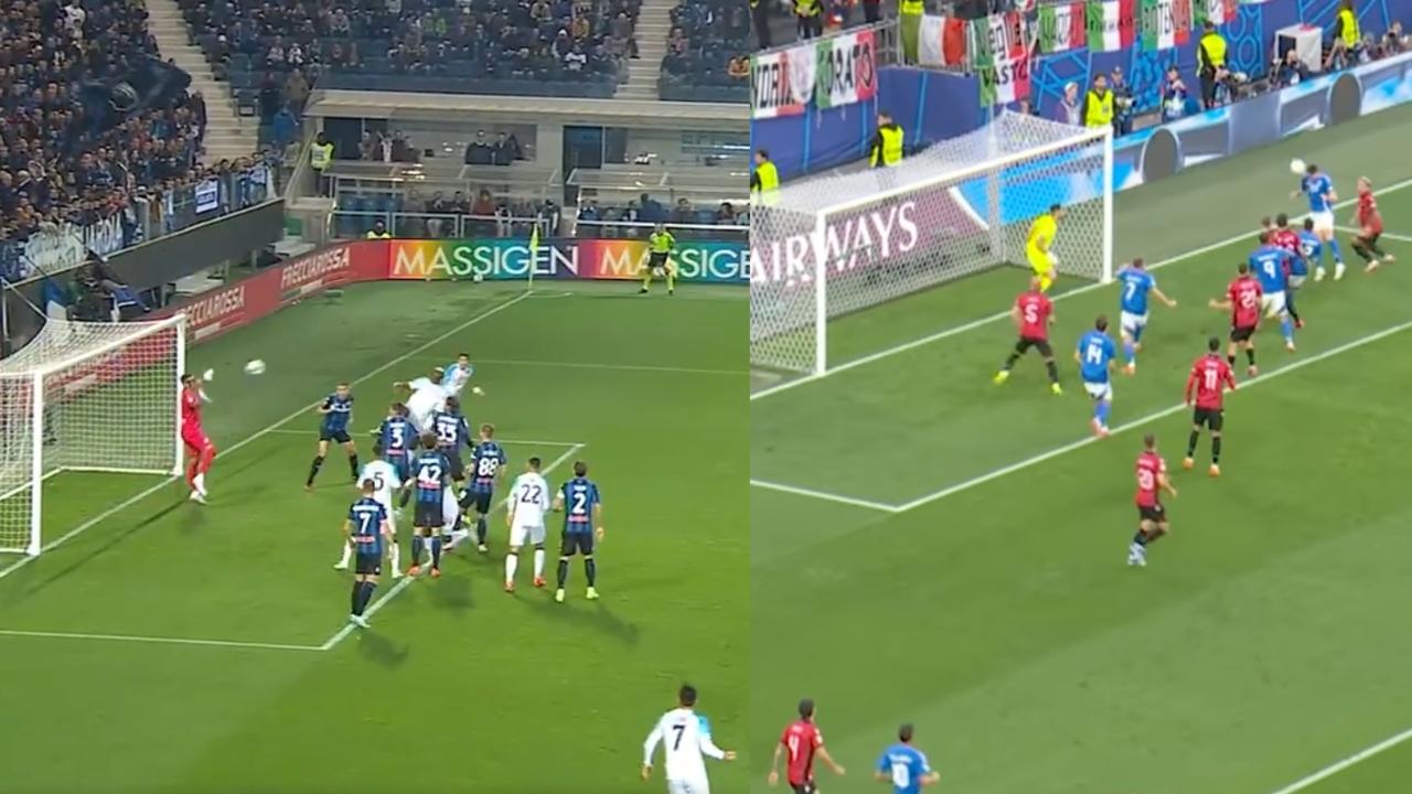 L'Italia come il Napoli di Spalletti: gol-fotocopia per Bastoni e Osimhen! | VIDEO