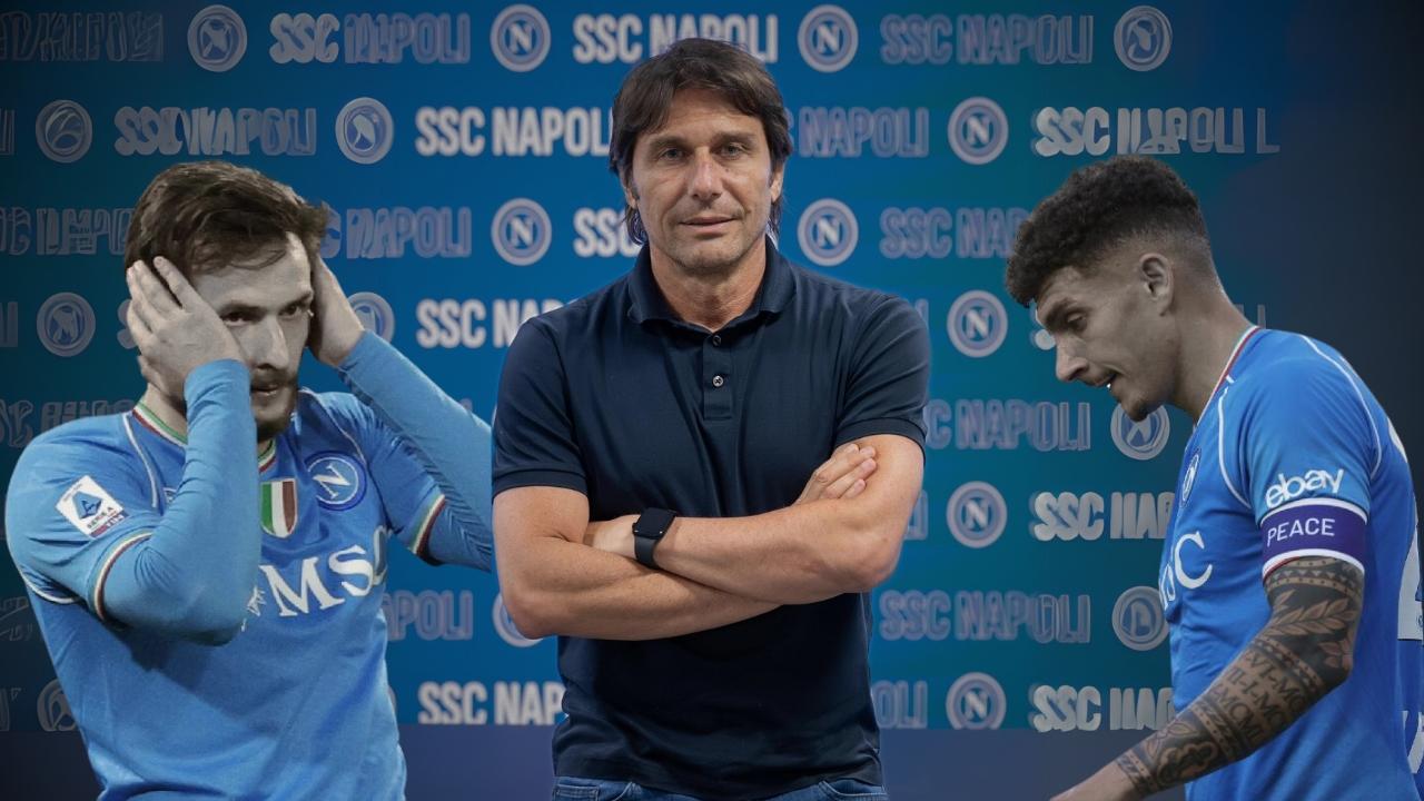 Kiss Kiss Napoli - Diktat assoluto di Conte sui casi Di Lorenzo e Kvaratskhelia, la decisione dell'allenatore del Napoli sui due calciatori