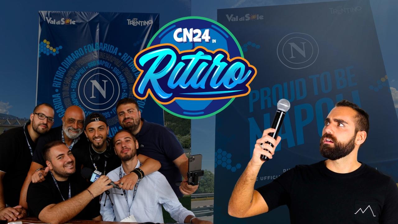 Ritiro SSC Napoli a Dimaro 2024: il palinsesto di CalcioNapoli24, stasera grande appuntamento con 4 giocatori!