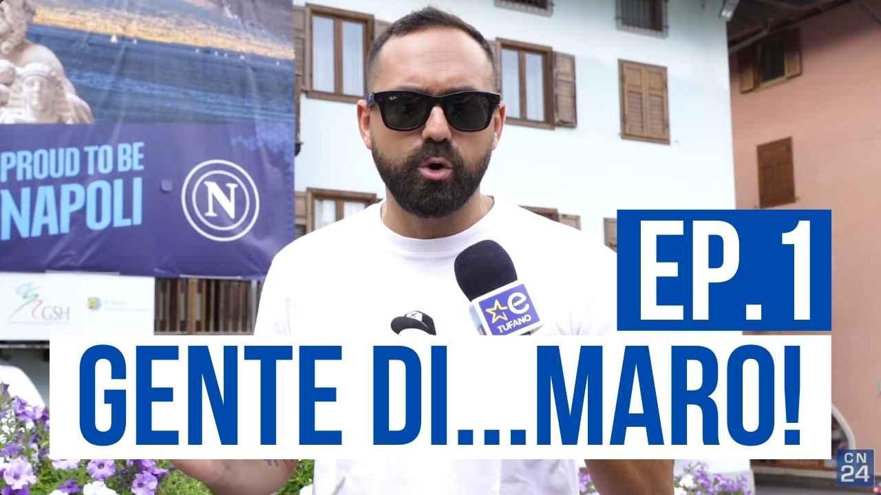 GENTE DI...MARO! Alici Come Prima con i tifosi napoletani in ritiro | VIDEO