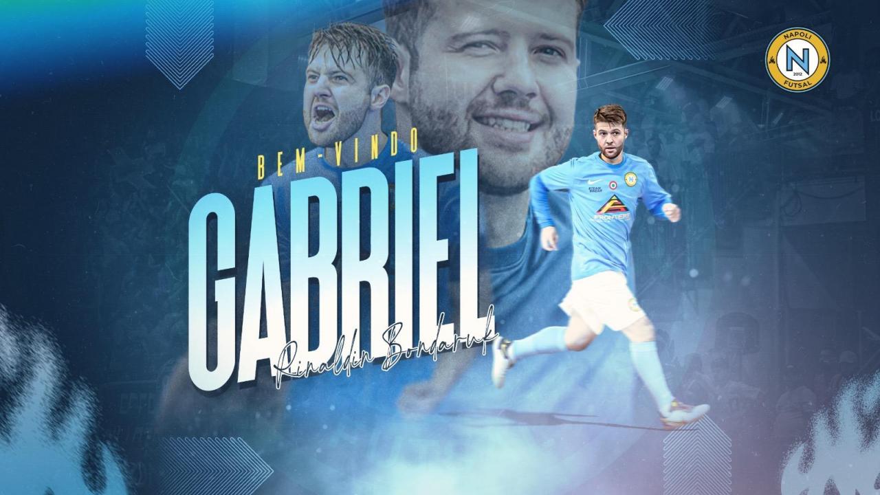 Calcio a 5, Gabriel è un nuovo giocatore del Napoli: "Non vedo l'ora, voglio vincere"