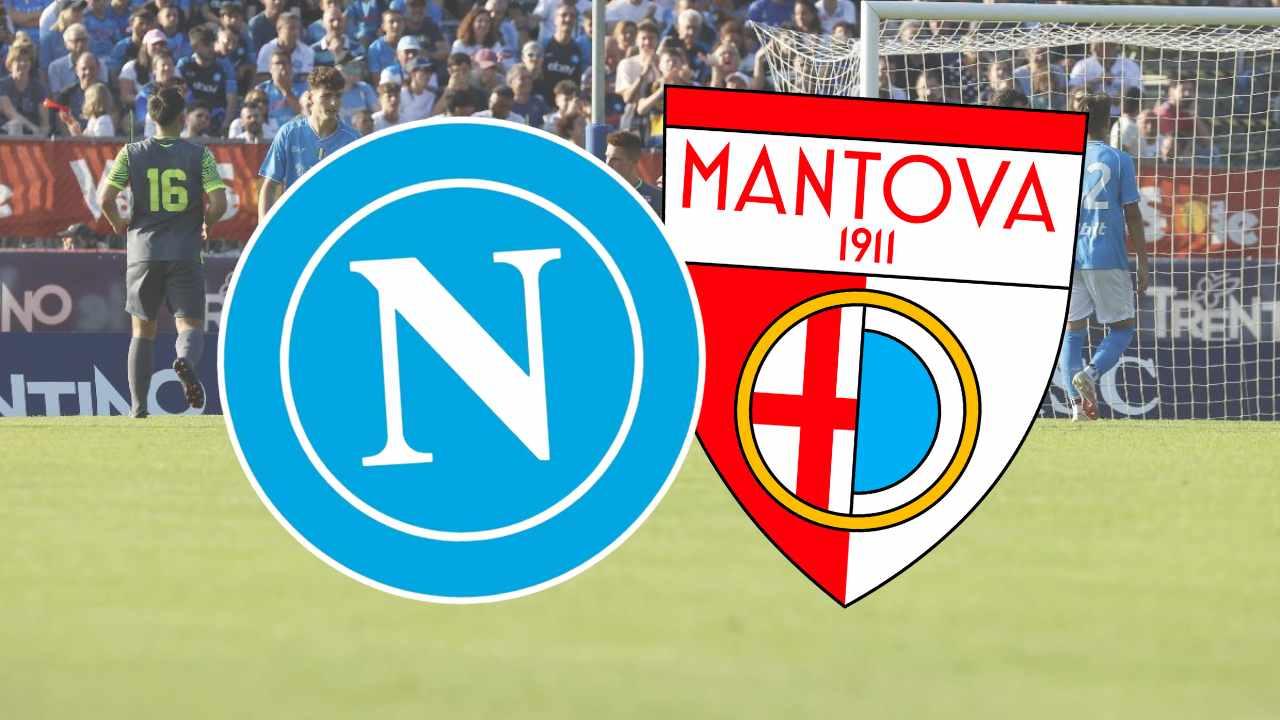 Highlights Napoli Mantova: gol e sintesi dell'amichevole gratis su CN24