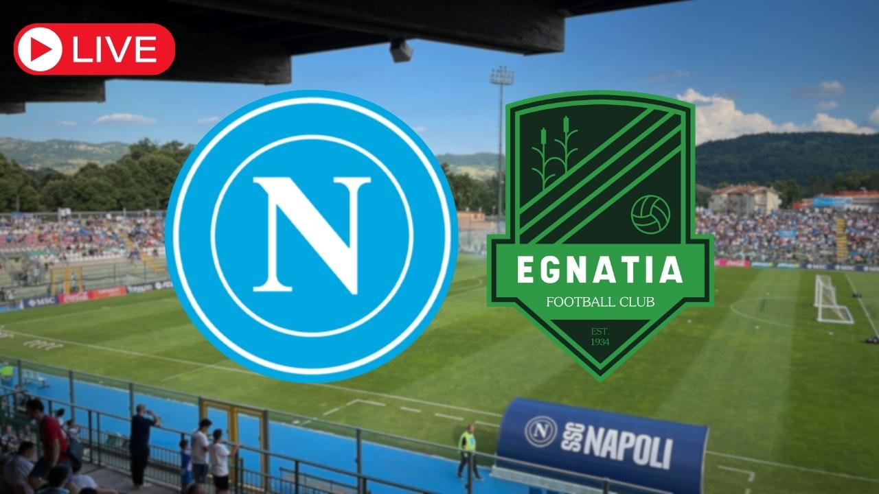 Napoli Egnatia, segui su CalcioNapoli24 l'amichevole dalle 19! Live reaction, highlights e pagelle