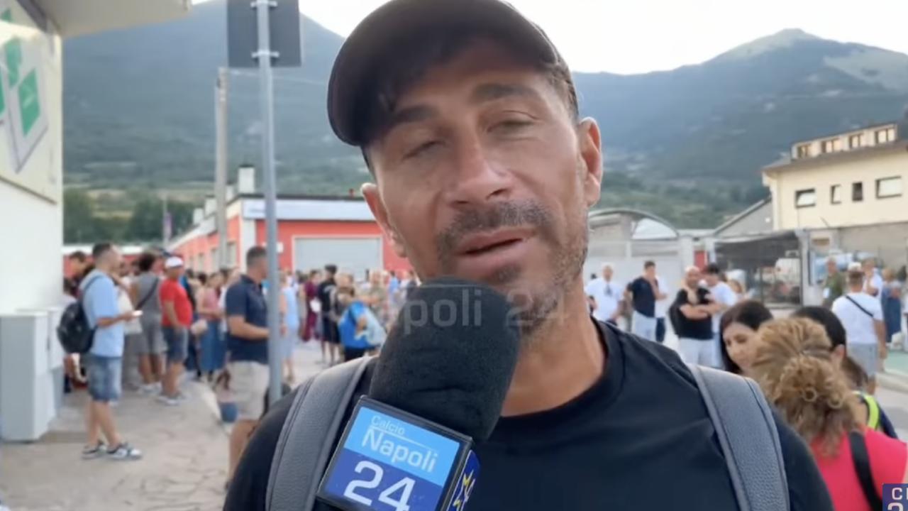 Sorpresa all'allenamento del Napoli: ha parlato di Conte, Buongiorno e Lukaku | VIDEO CN24