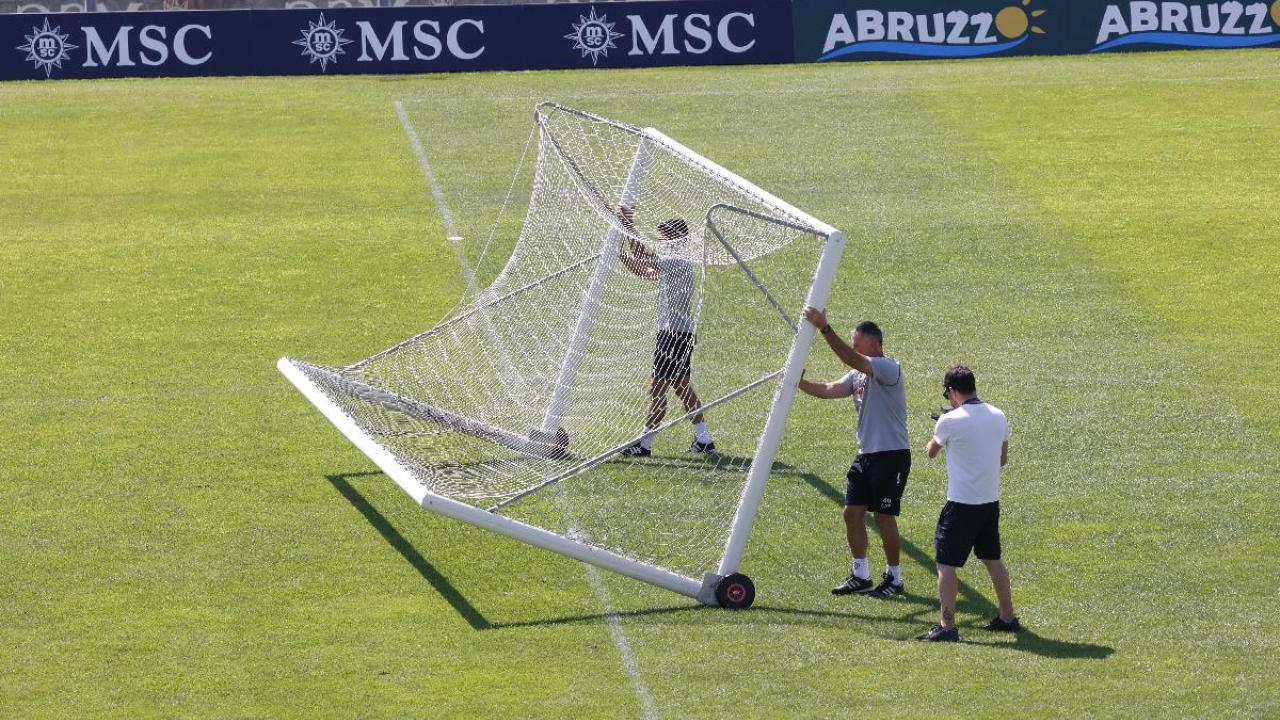 Ritiro Castel di Sangro Napoli, giorno 8 : allenamento congiunto con la Cavese dalle 10.15 | DIRETTA VIDEO