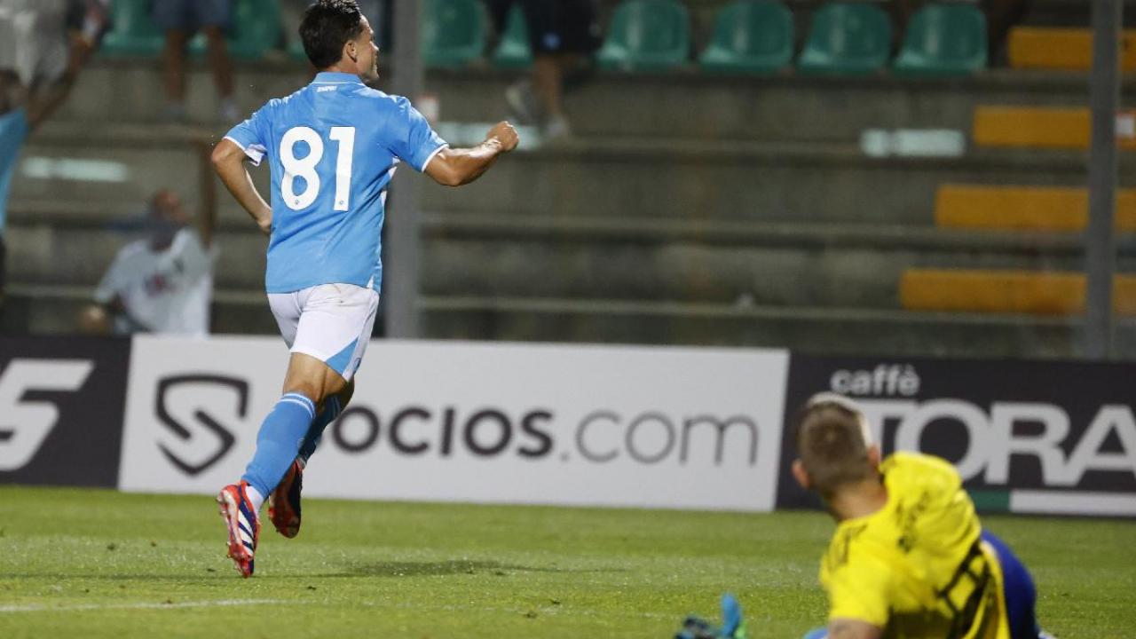 Gazzetta - Raspadori si sente centravanti: ha fatto un gol come il suo idolo Aguero