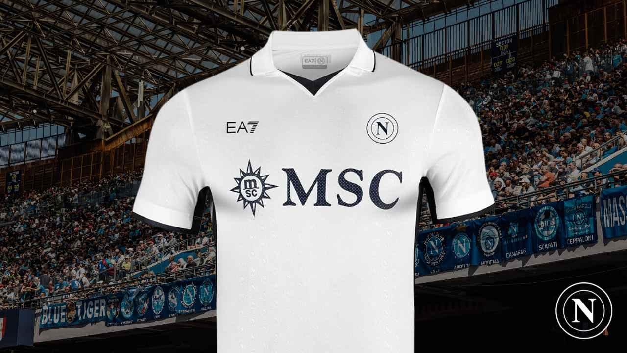 SSC Napoli, seconda maglia 2025 in vendita: prezzo e link per acquistare