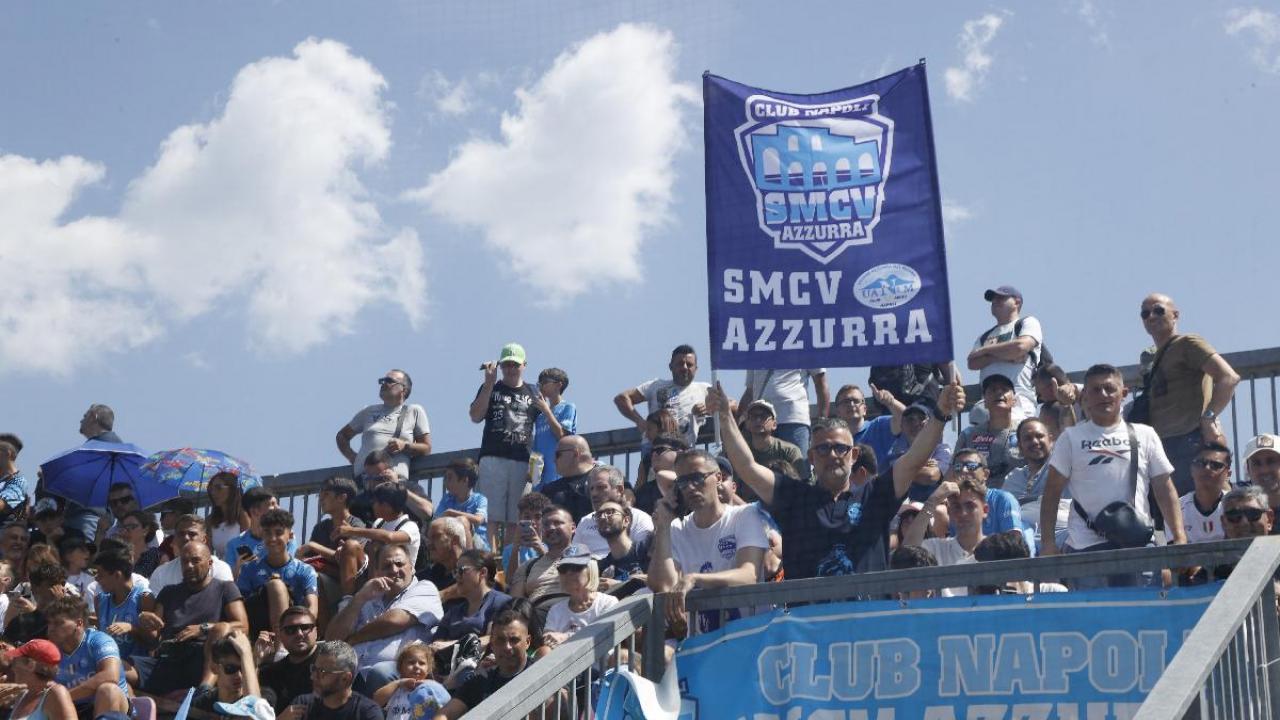 Febbre azzurra, 7500 biglietti venduti per l'amichevole Napoli-Girona a Castel di Sangro