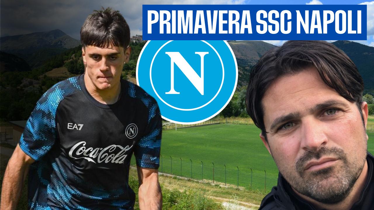 Napoli Primavera in ritiro! Allenamento col nuovo mister, c'è anche Popovic | VIDEO