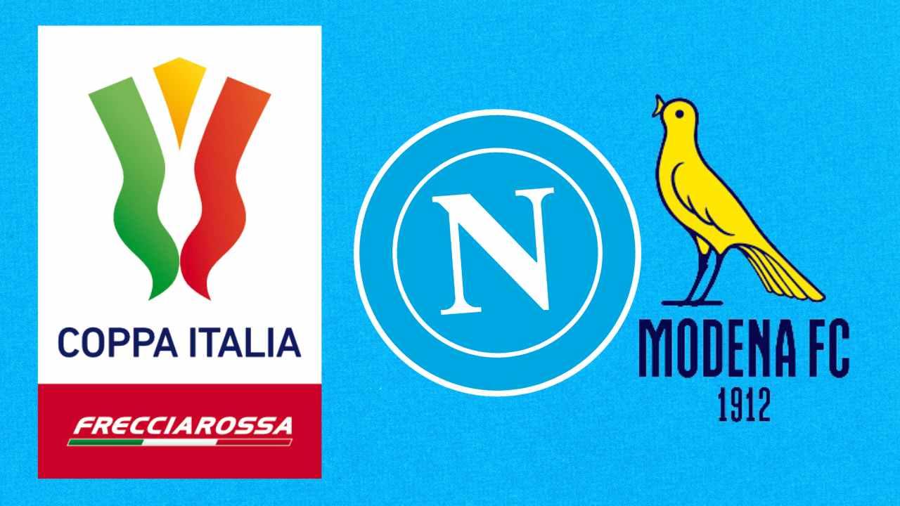 Napoli-Modena, direttamente ai calci di rigore in caso di pareggio al 90'