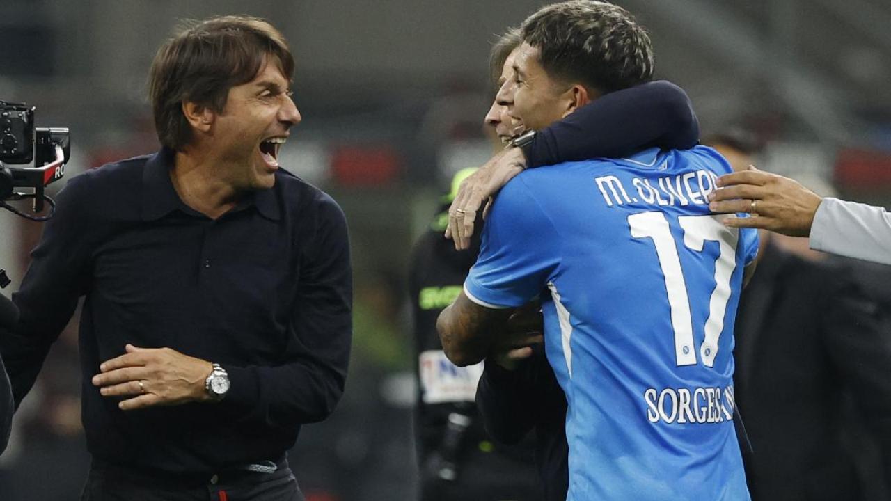 Olivera: "Quando &egrave; arrivato Conte a Napoli sono stato felice, per noi era una sfida dopo l'anno del 10&deg; posto"