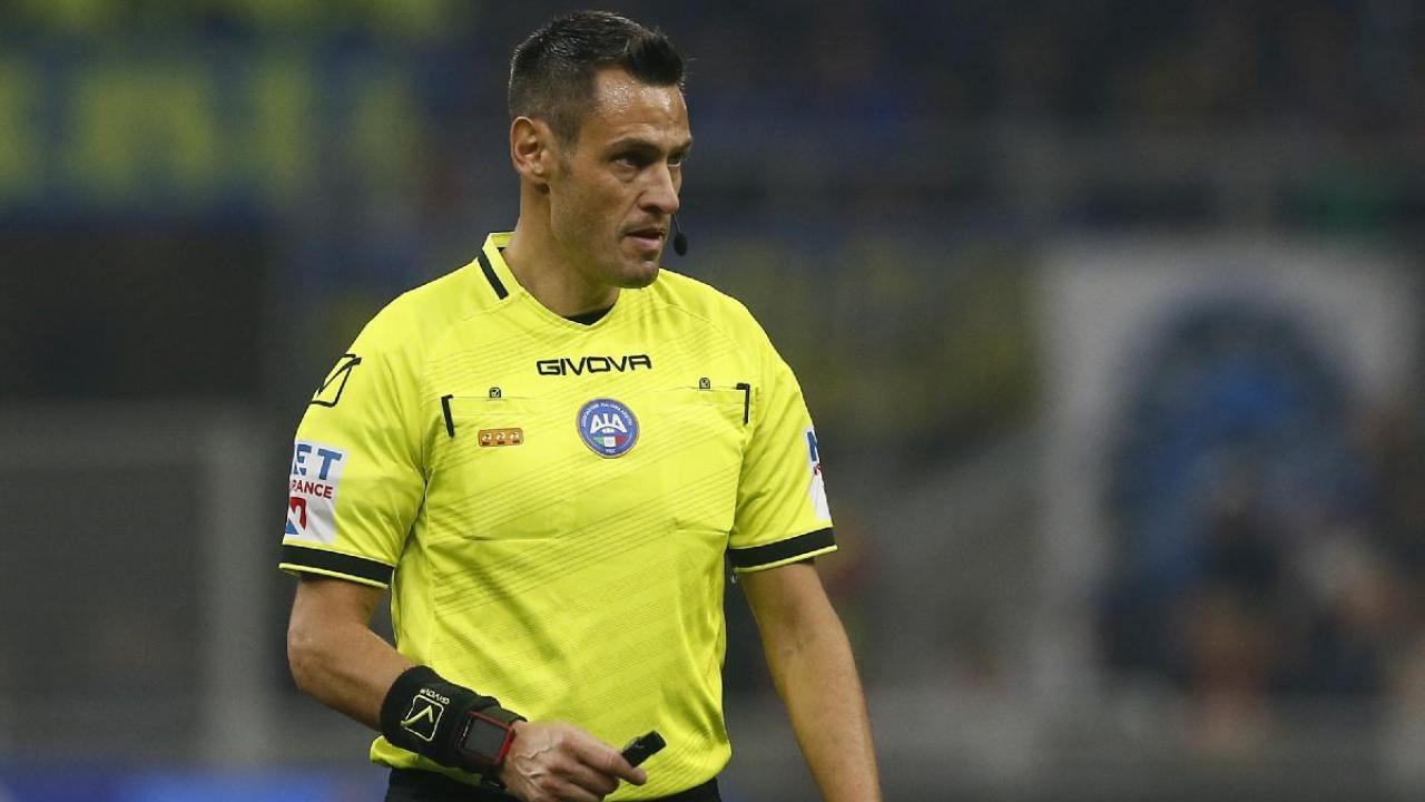 Di Lorenzo ammonito, non Gilmour: all'intervallo l'arbitro Mariani l'ha confermato alla Lega Serie A