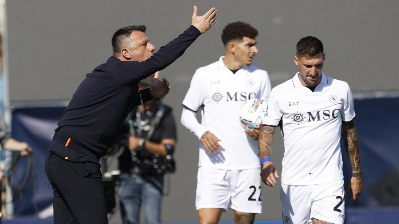 Napoli-Empoli: c'&egrave; un dato in negativo per D'Aversa nell'ultimo quarto d'ora di gara