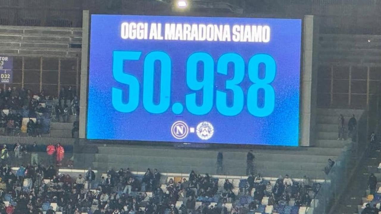 Napoli-Udinese rinviata al CASMS! Ennesimo divieto di trasferta allo stadio Maradona
