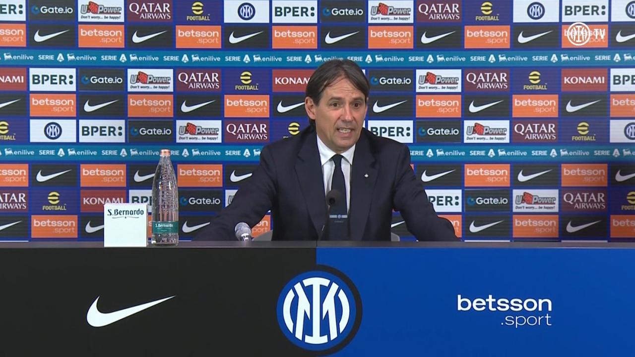 Inter, Inzaghi: "Calendario pi&ugrave; difficile del Napoli? Lo sapevamo, ognuno al proprio destino! Restiamo lucidi"