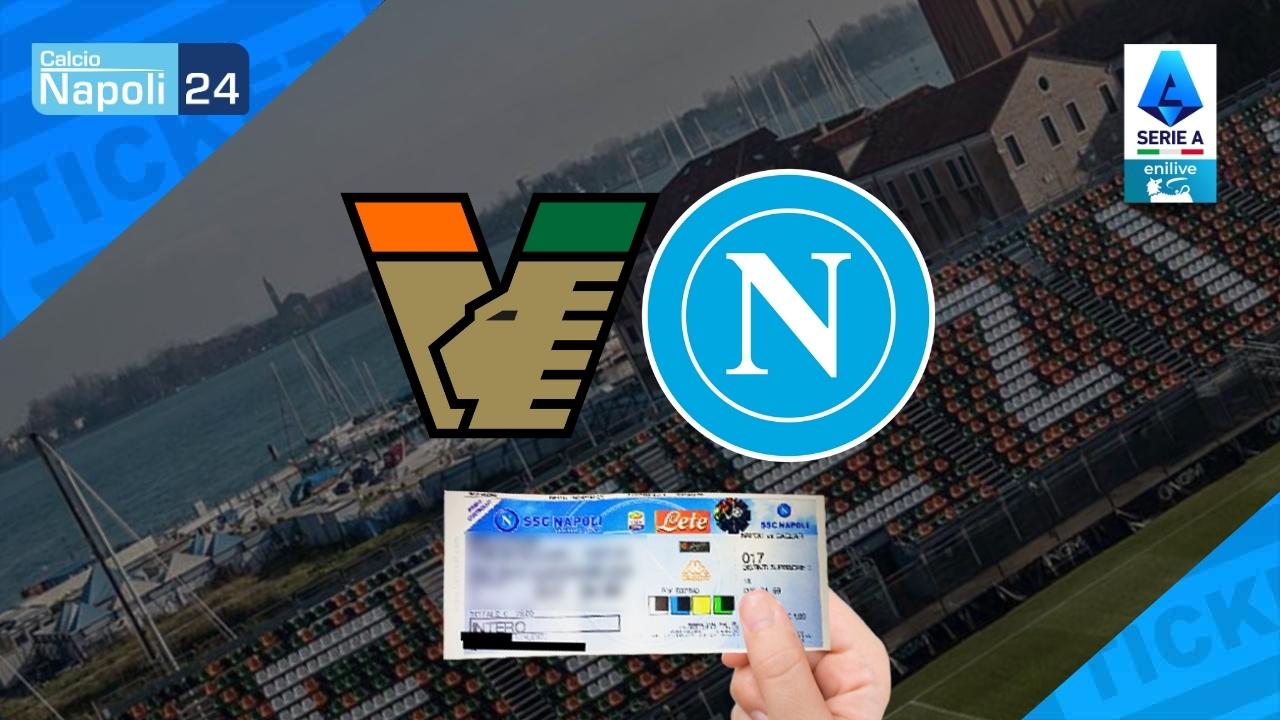 Biglietti Venezia-Napoli: prezzo settore ospiti e info per i tifosi residenti in Campania