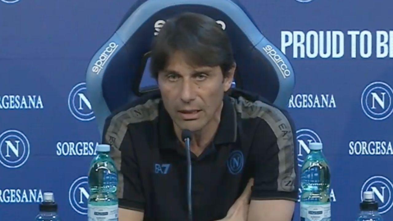 Conte: "McTominay ha avuto problemini, vedremo. Dobbiamo avere l'ambizione di essere ricordati, Neres ok ma non dal 1'. Non è una situazione normale" | VIDEO