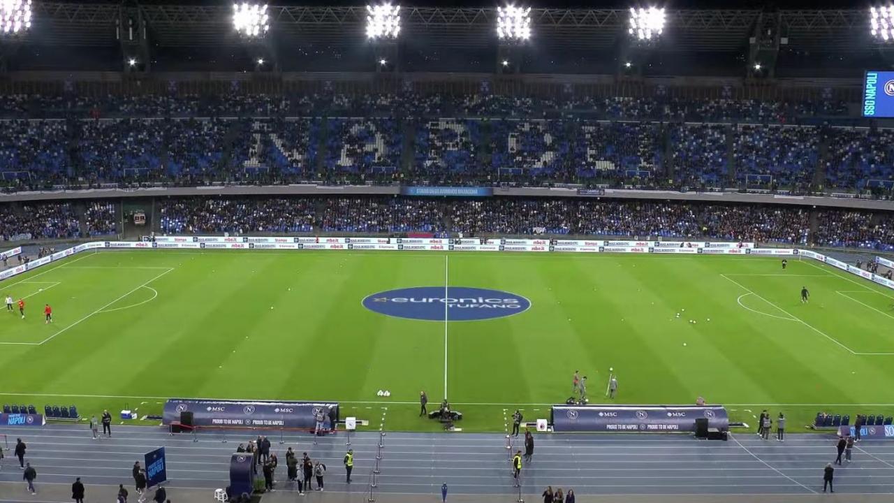 DIRETTA VIDEO - Napoli-Milan 0-0: tra poco squadre in campo