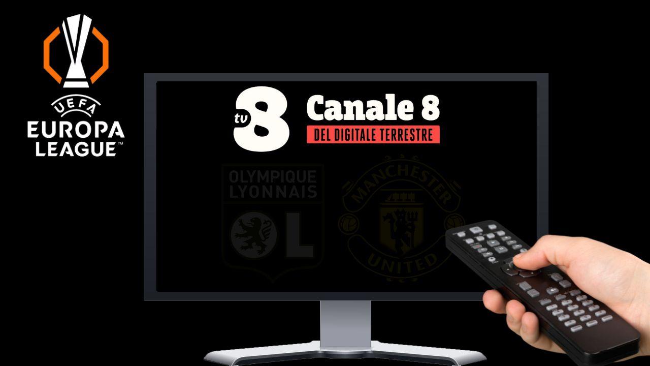 Europa League in chiaro su TV8: scelta la partita, big match tiratissimo