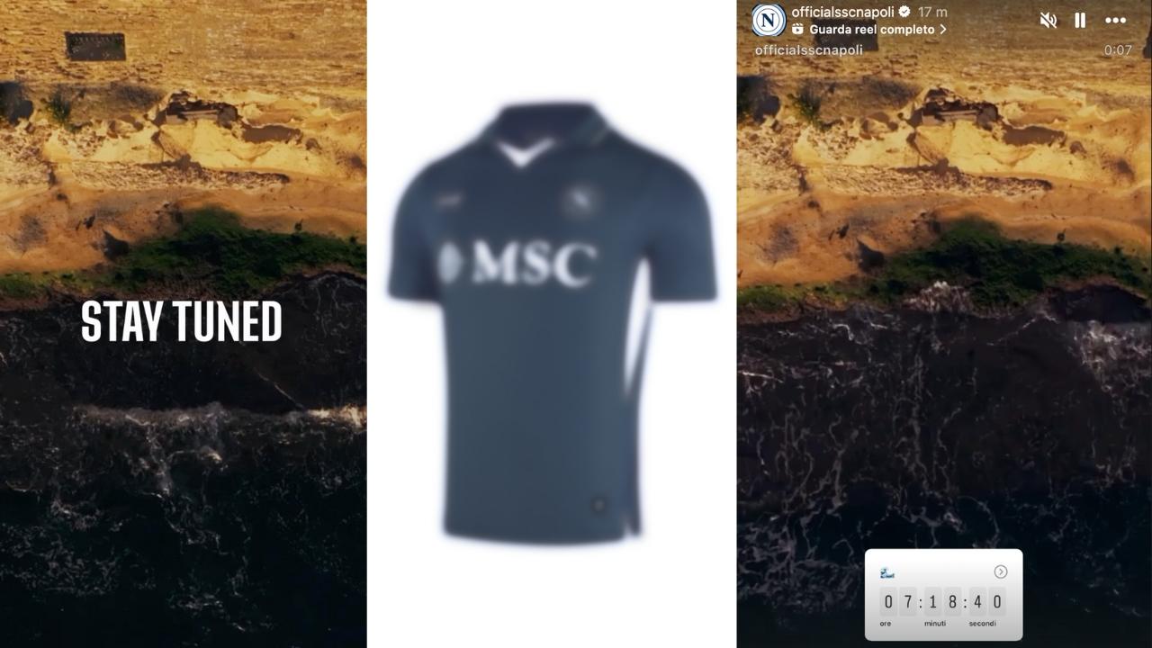 Nuova maglia SSC Napoli "Parthenope", adesso ci siamo: ecco quando sar&agrave; svelata | FOTO