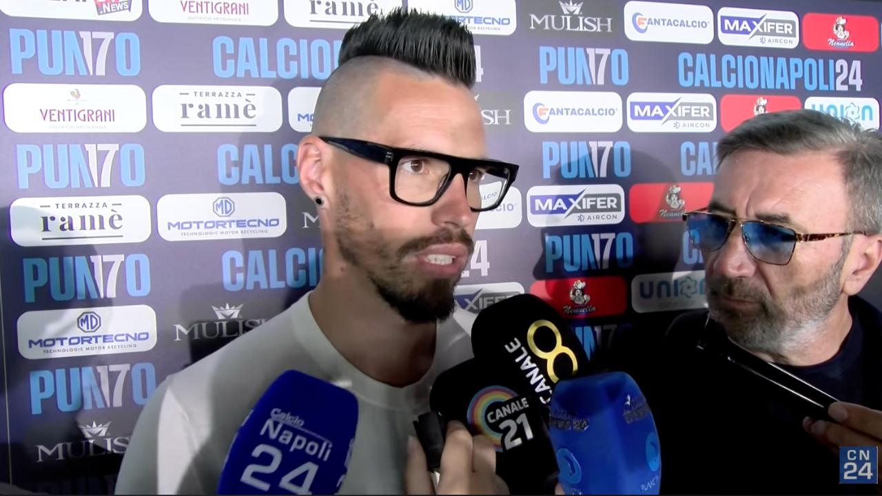 Hamsik elogia Zielinski: "Uno dei pi&ugrave; talentosi mai visto nella mia carriera"