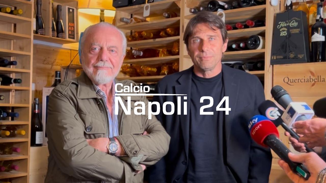 De Laurentiis a Castel Volturno da Conte? Il presidente attende un cenno