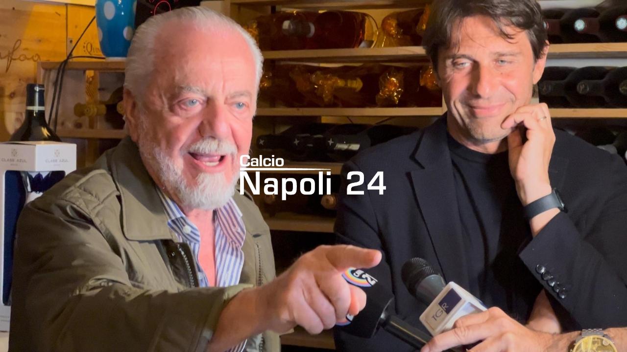 Carratelli su CdS: "Sull'incontro De Laurentiis-Conte circolano previsioni negative a causa di due condizioni"