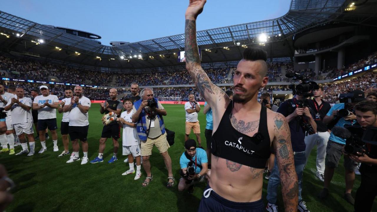 Hamsik-Day: la partita dell'addio al calcio, dai gol di Marek al pasillo de honor | FOTOGALLERY CN24