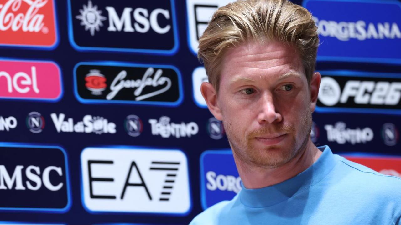 De Bruyne: "Ho un piano a Napoli, divertirmi e vincere! Lukaku perdita enorme, ora tocca a Lucca. Conte sa come alzare il livello, ADL complicato? Vi spiego..."