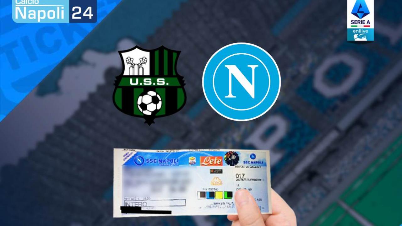 Biglietti Sassuolo-Napoli Settore Ospiti: quando escono e prezzi