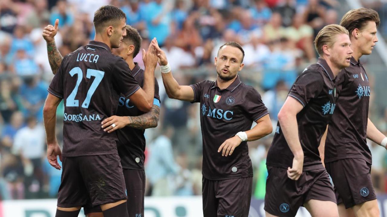 CorSport - Conte conferma i Fab Four dietro a Lucca per Napoli-Cagliari, un cambio rispetto a Sassuolo | GRAFICO