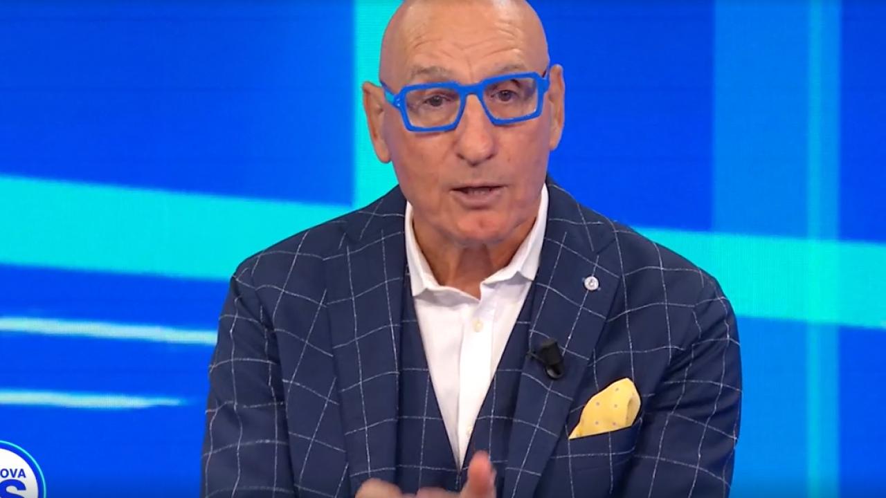 Graziani: "Conte deve smetterla di dire che il Napoli non &egrave; forte, mandate dal medico chi considera Lukaku un problema"