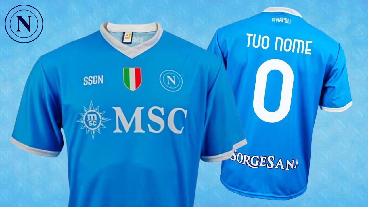SSC Napoli, la maglia replica 2025-26 &egrave; finalmente in vendita! Personalizzazione inclusa nel prezzo