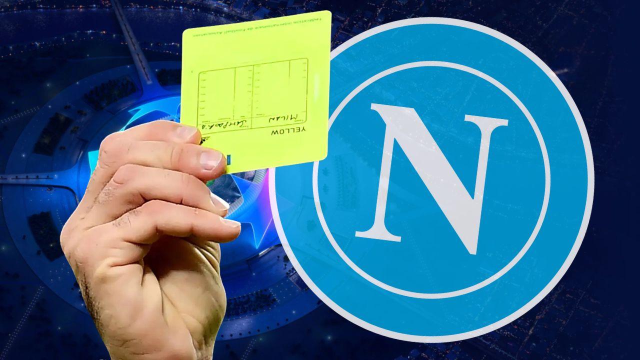 Diffidati Napoli in Champions League, due giocatori a rischio squalifica!