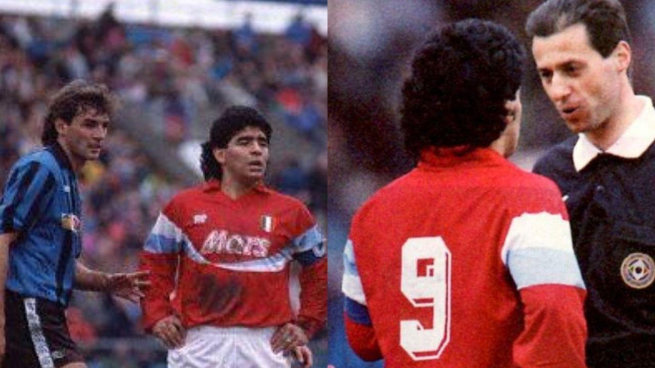 Pisa-Napoli, quella volta che Maradona gioc&ograve; con la maglia numero 9