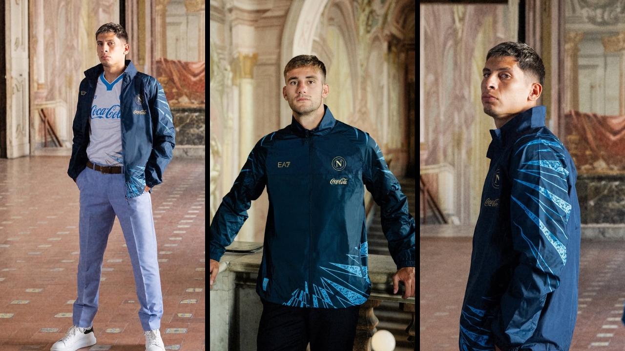 SSC Napoli, ecco la nuova Anthem Jacket: "Ispirata al Palazzo Reale" | FOTO