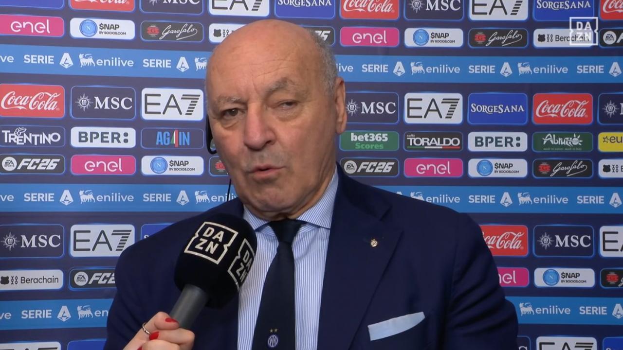 Inter, Marotta: "Vogliamo vincere e toglierci ancora tante soddisfazioni"