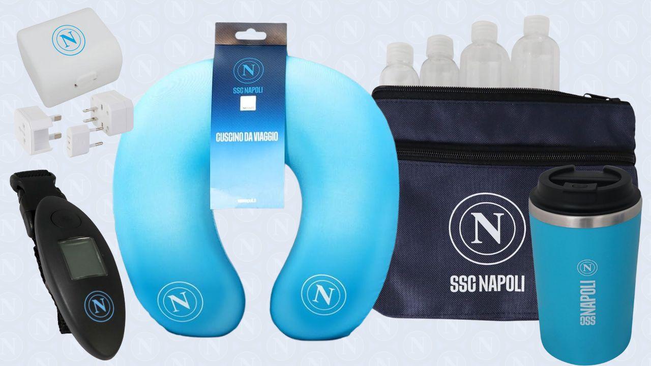 La SSC Napoli lancia i prodotti da viaggio: ecco tutti i gadget ufficiali