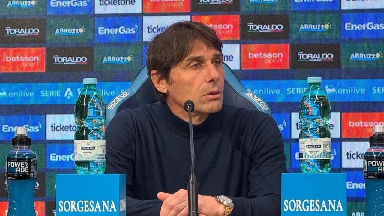 Conte in conferenza post Bologna-Napoli | DIRETTA
