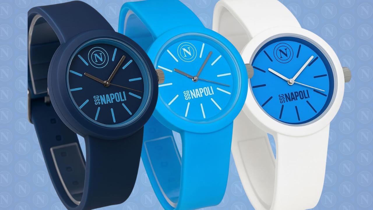 SSC Napoli, orologi da polso in vendita per adulti e bambini! Costa solo 25 euro