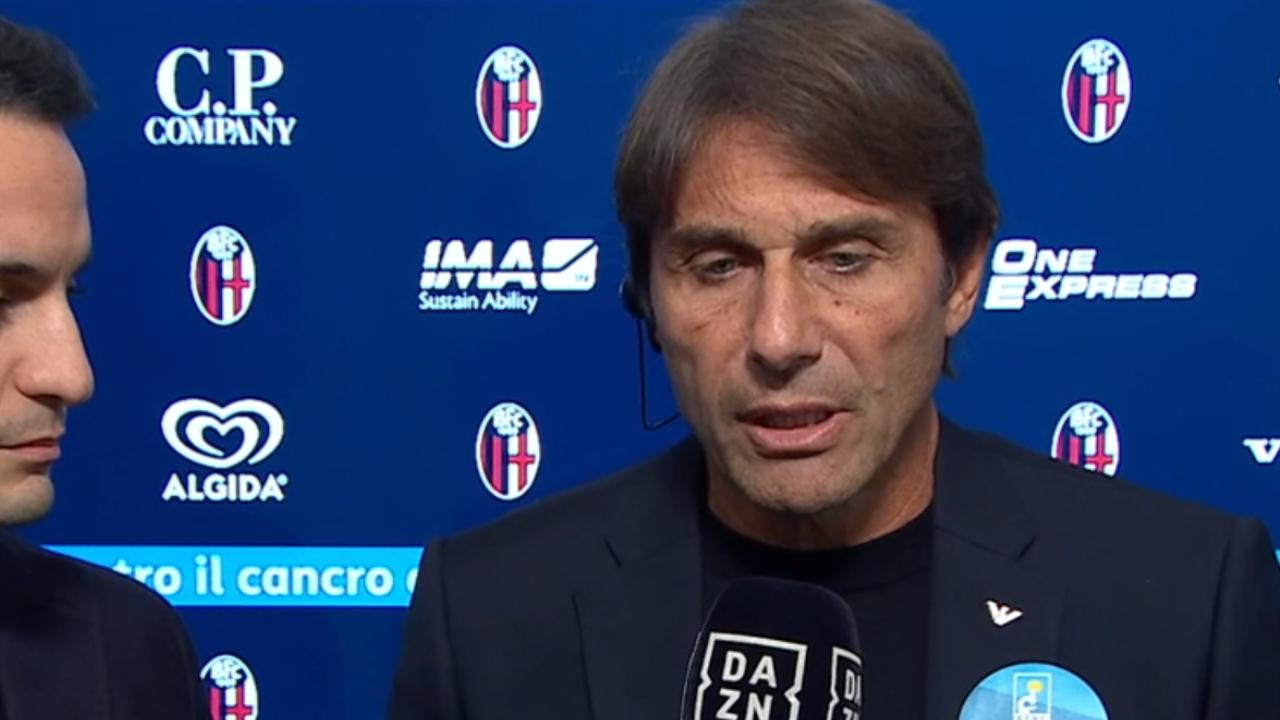 Conte a DAZN: "Sono preoccupato, non c'è energia positiva! Anche io non sto facendo un buon lavoro, rispetto all'anno scorso..."