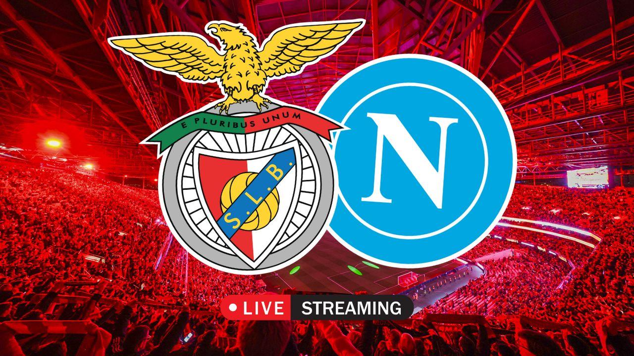 Benfica-Napoli gratis in streaming: ecco dove vedere la partita di Champions League